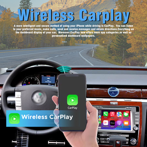 Apple CarPlay Wireless per <span class=keywords><strong>Volkswagen</strong></span> <span class=keywords><strong>Phaeton</strong></span> RNS810 2009-2015 con Mirror Link Android Auto Smart Carplay Box Plug and Play - Product Image 3
