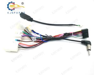 Cable de audio y vídeo de alimentación personalizado para automóvil para Toyotas 15 Camrys 14 Carolas 12 Vios Car Andriods Player - Product Image 4
