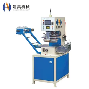 Pneumatic High Frequency Ribbon Tape Embossing Machine For Tape Elastic Logo