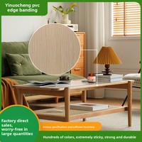 YNC PVC-022 bandes de bordure en PVC sans peinture meubles bureaux armoires vitrines dimensions personnalisées fabriquées