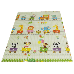 Tapis <span class=keywords><strong>de</strong></span> sol <span class=keywords><strong>de</strong></span> gym pour bébé réversible imperméable, tapis antidérapant, tapis pliable pour enfants, pare-chocs <span class=keywords><strong>de</strong></span> protection, tapis <span class=keywords><strong>de</strong></span> jeu pliable pour bébé - Product Image 3