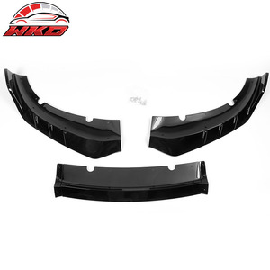 Fits For Dodge Charger 15-23 V3 Style Front Bumper Lip <b>Splitter</b> Gloss Black 3PCS ABS Auto Parts Automotive Accessories - Product Image 5