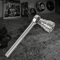 Clé à douille hexagonale à cliquet réglable, outil de réparation automobile