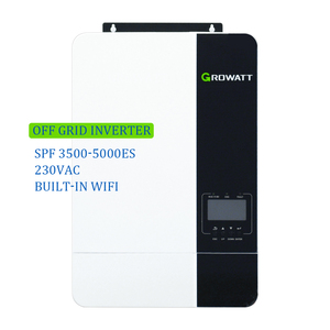 Nouvel arrivage : Onduleur <span class=keywords><strong>Growatt</strong></span> <span class=keywords><strong>SPF</strong></span> 5000ES pour système solaire domestique, monophasé, avec écran LCD, onde sinusoïdale pure, compatible batterie 48V - Product Image 2