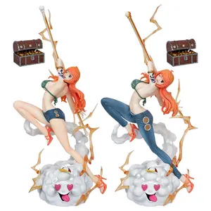 BJ One Pieces IU Resonance Nami Straw Hat Group Figure Large Statue Model Ornament Two-style Peripheral Sexy Anime Wholesale