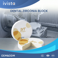 Bloc de zircone multicouche de qualité supérieure à 60 % de translucidité élevée pour les restaurations dentaires en laboratoire CAD/CAM
