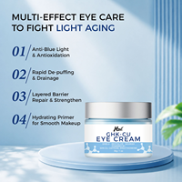 Krim Mata GHK-Cu Copper Peptide Anti Blue Light, Perbaikan Barrier, Anti-Penuaan, Menghilangkan Garis Halus, Melembapkan