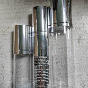 ขวดสเปรย์แบบไม่มีอากาศ 30 มล. 50 มล. สีขาว ขวดปั๊มแบบไม่มีอากาศ PP ขวดแบบไม่มีอากาศสองชั้น - Product Image 5