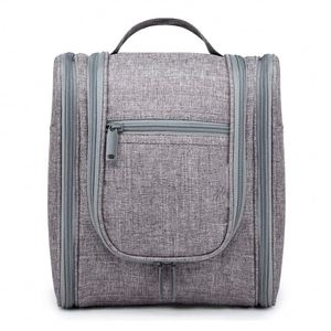 Bolsa de Aseo de Viaje Colgante Personalizada de Fábrica BSCI, Organizador de Maquillaje Cosmético para Mujer, Bolsa de Cosméticos de Viaje de Gran Capacidad - Product Image 1