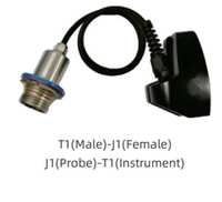 Adaptateurs de répartiteur à réseau phasé pour inspection NDT Doppler et câble d'extension pour connecteur Omniscan T1-P1