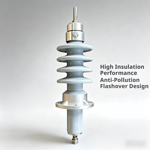 Isolateur de poteau polymère 24kV 33kV avec base à bride ANSI à 4 trous - Isolateur de support robuste pour interrupteurs de déconnexion - Product Image 6