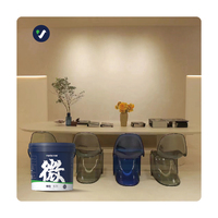 Vanlei Kit de sol en micro ciment personnalisé Revêtement liquide Imperméable et résistant aux taches Peinture Microrock pour sols en micro-ciment