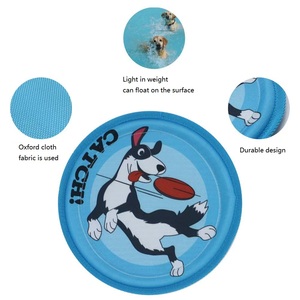 Disco Volante per Cani Personalizzabile con Logo, Ecologico, Giocattolo Interattivo Leggero e Galleggiante per Cani - Product Image 2