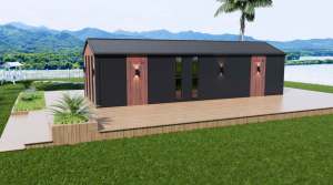 Sistema de elevación hidráulica para el hogar contemporáneo de un solo piso, paredes compuestas aisladas de <span class=keywords><strong>tres</strong></span> pisos, torre vertical de acero en expansión - Product Image 3