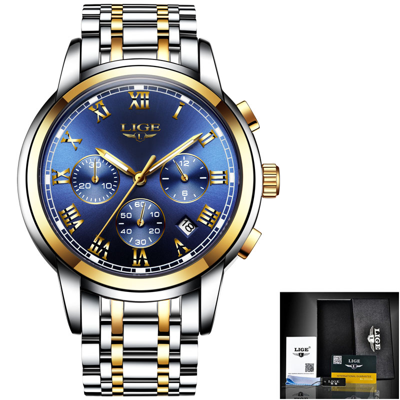 B - Gold blue