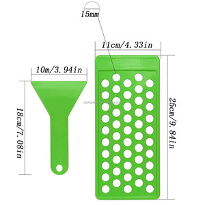 Moule de remplissage de baume à lèvres personnalisé en stock plateau de remplissage de baume à lèvres facile et spatule <span class=keywords><strong>kit</strong></span> d'artisanat de baume à lèvres pour 50 pièces - Product Image 4