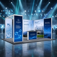 Boîte à lumière rétroéclairée SEG à assemblage rapide 1000x2000mm, cadre en aluminium, affichage graphique en tissu, 4000 lumens, résistant aux intempéries et à la poussière pour