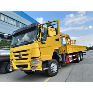 รถบรรทุกติดเครนไฮดรอลิกแบบยืดหดได้ HOWO 6x4 12 ตัน 14 ตัน พร้อมขาย - Product Image 2