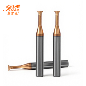 Wholesale 4 Flutes Dovetail Groove Milling Cutter Dovetail <strong>End</strong> <strong>Mill</strong> for Drilling/Copper/Cast Iron/Carbon Steel/Mould Steel - Product Image 1