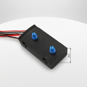 Interruttore Dimmer Rotativo Doppio LED a Bassa Tensione 9-40V DC, Doppio Canale PWM 0-1A 50W Max per Illuminazione 12V 24V, Modello WKT-RD0-36V - Product Image 4