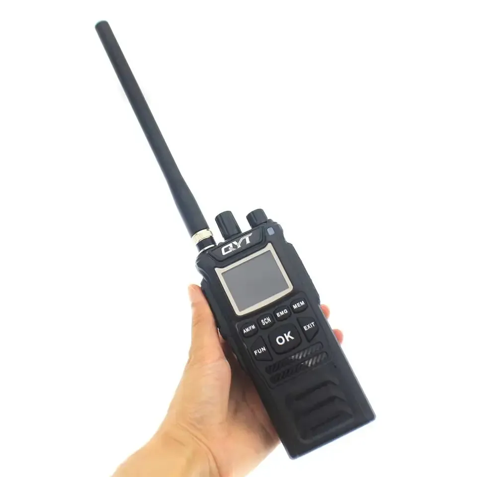 Penjualan laris CB stasiun Radio portabel QYT 27 Mhz Band Citizen Radio jarak jauh Am Fm Cb Radio genggam Walkie Talkie