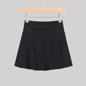 Falda de Yoga sin Costuras, Cintura Alta, Color Sólido, Transpirable, Elástica, Ropa Deportiva para Mujer, Uso Diario, OEM, ODM, Logotipo Personalizado - Product Image 2