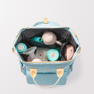 Bolsa de gran capacidad para mamá y niño, bolsa de pañales exterior, cómoda, <span class=keywords><strong>mochila</strong></span> - Product Image 5