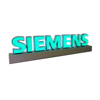 Lettres en relief 3D illuminées, acier inoxydable, acrylique, boîte à lumière LED, étanche, haute luminosité, enseigne publicitaire pour magasin