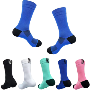 Calcetines Deportivos de Ciclismo Personalizados al Por Mayor de Alta Calidad, Calcetines Deportivos Transpirables con Impresión Digital, Acolchados - Product Image 1