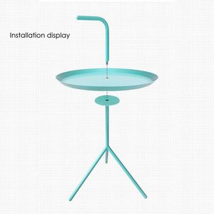 Metal <b>Round</b> Multicolor <b>Side</b> <b>Tables</b> Customizable Powder Coated Rust Proof Color Stylish Modern Design <b>side</b> <b>table</b> furniture - Product Image 6