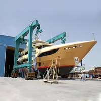 Offre Spéciale Chine personnalisé meilleure qualité Yacht grue Marine Voyage ascenseur 200 tonnes 300 tonnes 500 tonnes bateau palan grues de levage prix