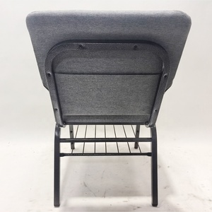 Chaises de <span class=keywords><strong>théâtre</strong></span> rembourrées empilables durables et bon marché en gros, meubles de <span class=keywords><strong>théâtre</strong></span>, chaises d'auditorium en métal à emboîtement, chaises d'église - Product Image 6