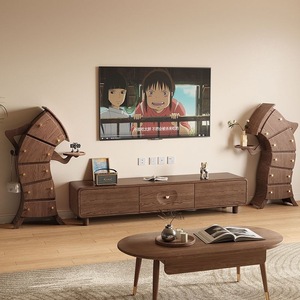 Akimbo de madera maciza, armario de cubo, dormitorio, sala de estar, cajones de almacenamiento, casillero de cuello torcido, cajones, muebles de madera maciza - Product Image 3