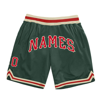 Short streetwear vintage pour homme avec impression personnalisée Retro pour femme Short de basket-ball uni à double maille