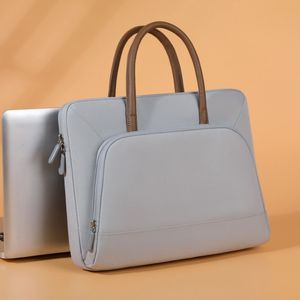 Promotion High Quality Leather <b>Laptop</b> <b>Bag</b> with Pocket Custom Printed <b>Laptop</b> Handbag for Business <b>Work</b> Life - Product Image 3