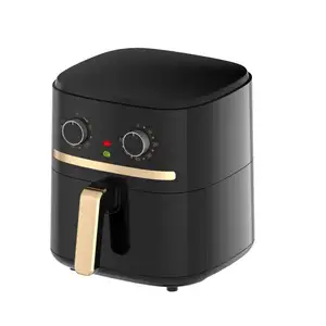 New Design Electric Deep Air Fryer No Oil 6L Big Capacity Easy Clean Household Air Cooking Fryer Hot Kitchen Appliances