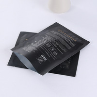 Soin de la peau personnalisé lotion shampooing échantillon Sachet 3 côté scellé petite pochette d'emballage plat en feuille d'aluminium