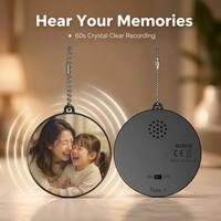 Звуковой модуль-брелок с предзаписанным аудио, USB-C, перезаряжаемый аудиоплеер, зарядка Type-C, мини-голосовой плеер-подарок