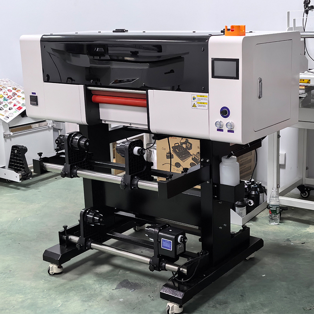 30cm Roll to Roll Printer Flat Bed Printing UV DTF Sticker Flatbed A3 Machine Uv Printer