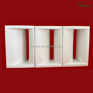 Briques en ciment tridimensionnelles, composants décoratifs en ciment pour l'intérieur et l'extérieur, briques creuses carrées réfractaires - Product Image 4