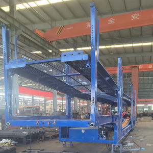 Camión de Transporte de Plataforma Semirremolque de Alta Resistencia <span class=keywords><strong>HG700</strong></span> Directo de Fábrica, Capacidad de Carga Útil de 10001-15000 kg, Transportador de Automóviles Personalizado - Product Image 3