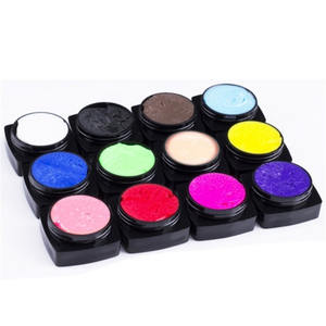 5g/pot nouveau 4D UV <span class=keywords><strong>Gel</strong></span> acrylique Nail Art modélisation manucure <span class=keywords><strong>d</strong></span>écor 12 Coloful Sculpture sculpté colle paillettes ongles Design peinture <span class=keywords><strong>Gel</strong></span> - Product Image 6