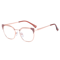 2025 haute qualité enfant lunettes lumière lunettes pour enfants en gros optique Anti bleu métal impression unisexe optique lunette 2 pièces