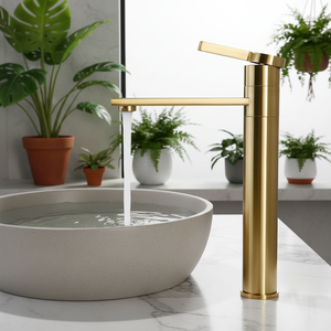 Robinet de salle de bain en céramique de qualité supérieure, en cuivre massif, certifié CE, pour lavabo long, modèle 102 11040TT6, ouverture et fermeture fluides et sans effort - Product Image 4