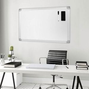 Pizarra Blanca Magnética Flexible de Aluminio Estándar para Aula Escolar, con Bandeja para Marcadores - Product Image 5
