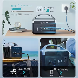 เครื่องกำเนิดไฟฟ้าพลังงานแสงอาทิตย์แบบไม่ใช้น้ำมันเบนซิน 300w 500w 1500w 2400w 3000w 5000w สถานีไฟฟ้าพกพาสำหรับการตั้งแคมป์และการเดินทางกลางแจ้ง - Product Image 1