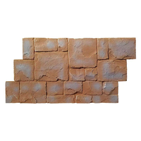 Panneau de carrelage en pierre artificielle PU léger et imperméable pour la décoration murale des hôtels et villas, design intérieur