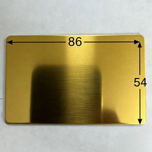 Op maat gemaakte geanodiseerde aluminium visitekaartjes, lasergegraveerd, geborsteld metaal, UV-print, gepersonaliseerd logo, blanco naamkaartjes voor zakelijke geschenken - Product Image 4