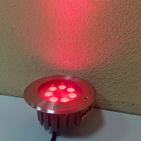 Plafonnier LED réglable 30W 50W 60W 72W RGB RGBW RGBWAU avec contrôle DMX IP67 éclairage de façade Downlight YY-DMR020