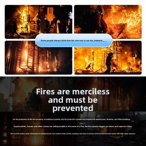 Vlamherkenning Brandpunt Rookdetectie Buitenbeveiliging Camera View Ptz Cmos Sensor Cloud Storage 4mp Ip66 <span class=keywords><strong>Motion</strong></span> 1 Jaar - Product Image 3